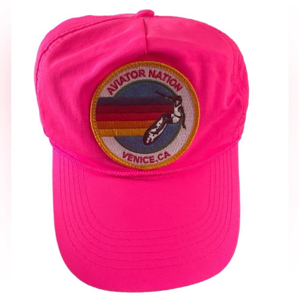 Aviator Nation Pink Cap